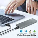 Obudowa na dyski SSD m.2 NVMe PCIe, SATA NGFF. USB 3.1 gen. 2. Nowa.