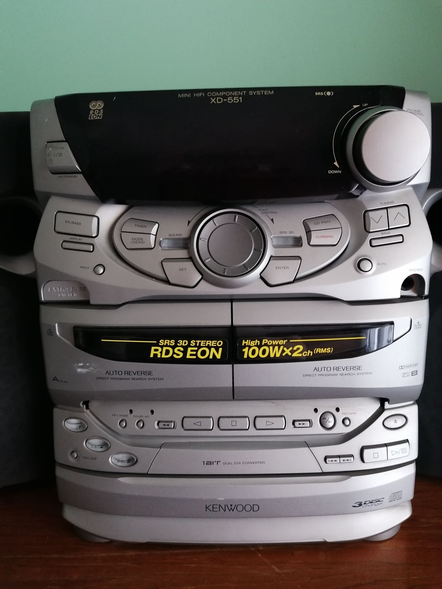Aparelhagem Kenwood XD-551
