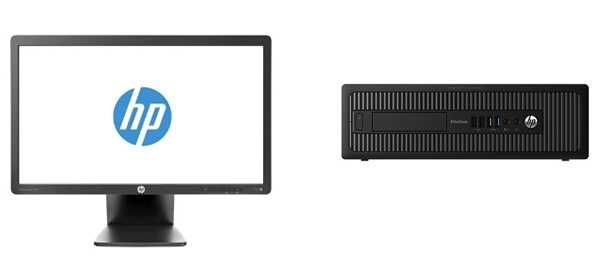 PACK Computador Desktop HP EliteDesk 800 G1 i5 + Monitor HP Led 20”