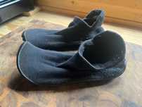 Leguano barefoot shoes, slipper, sapatos, preto, tamanho do sapatos 38