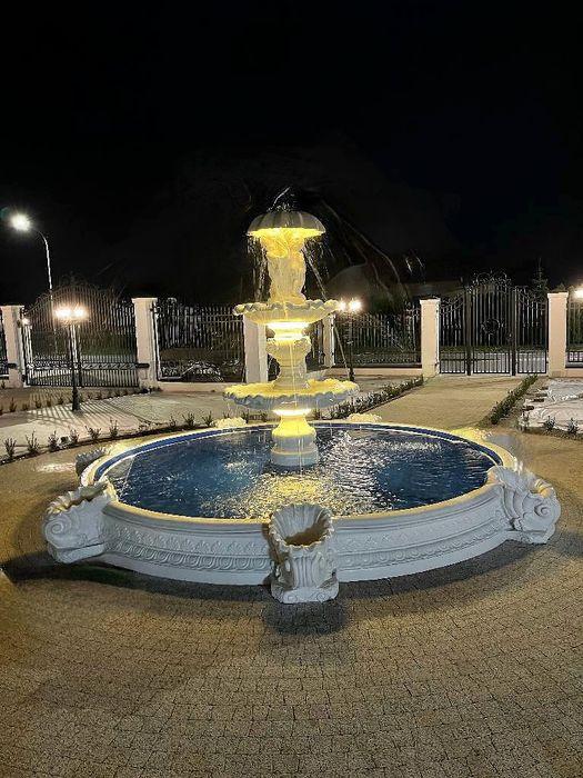 Fontanna MONTAŻ pompa ogrodowa betonowa kamienia BASEN