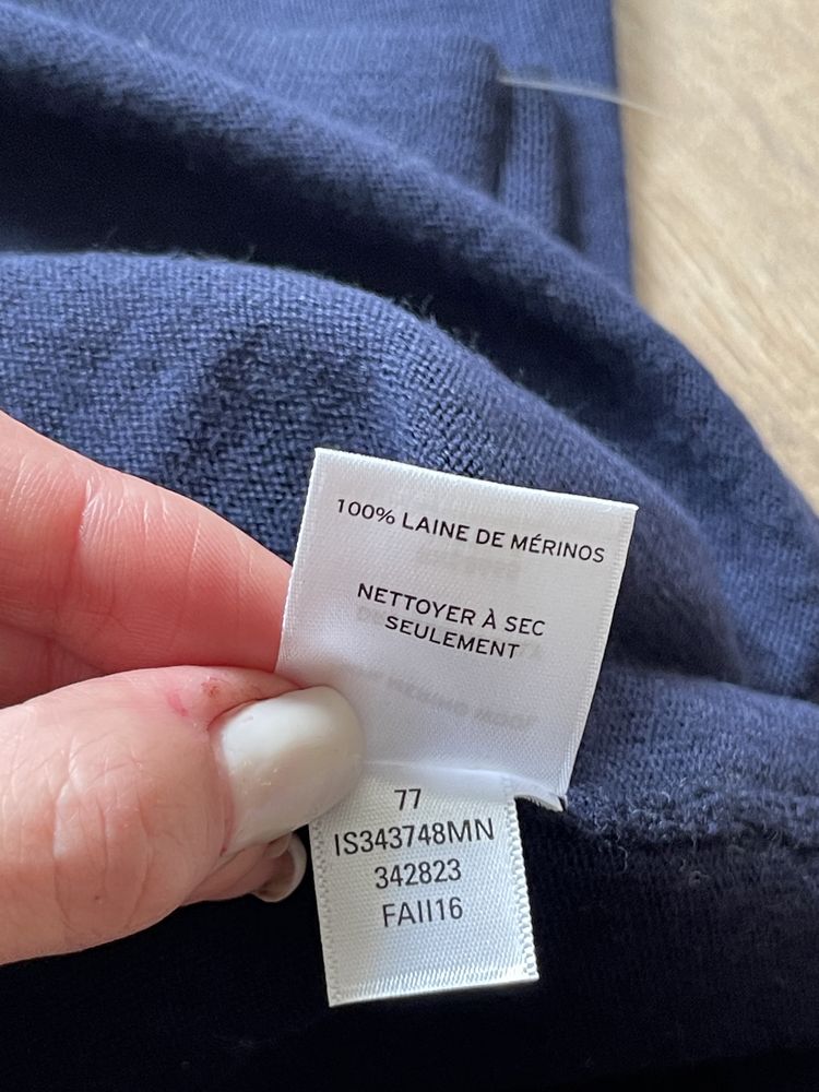 Шерстяний светр 100% вовна новий john w nordstrom wool