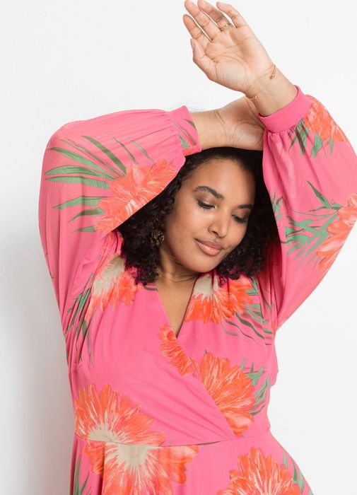 Wyprzedaż 2 sukienka 48 50 kwiaty wesele świadkowa komunia zwiewna 52