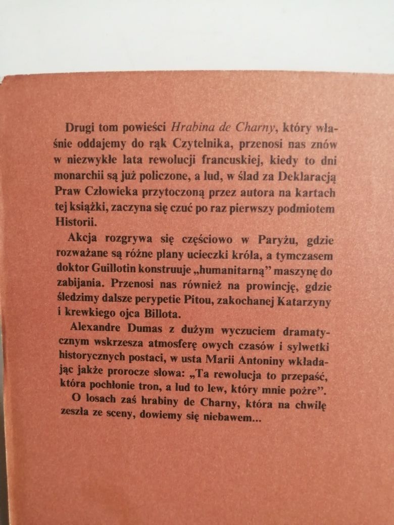 Hrabia de Charny - Alexandre Dumas