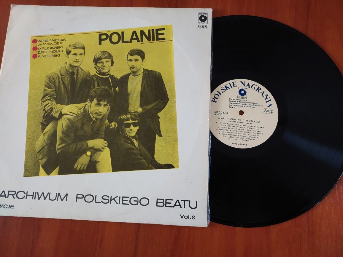 Polanie Z archiwum polskiego beatu vol. 8 LP Winyl