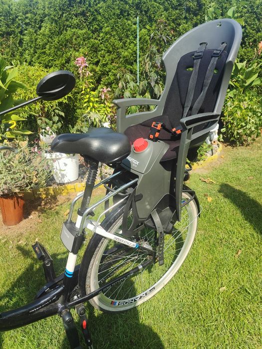 Fotelik rowerowy Hamax Silesia komplet stan bd