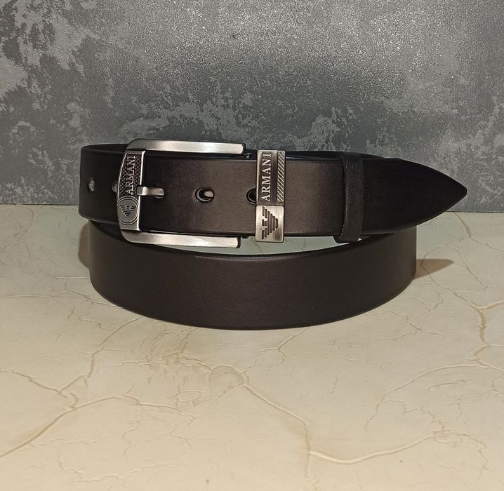 Ремінь чоловічий шкіряний ремень мужской пояс