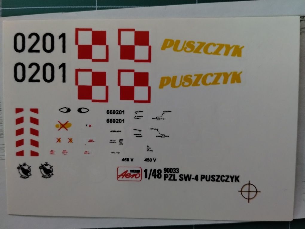 Model śmigłowca SW-4 Puszczyk, Aero Plast 1:48