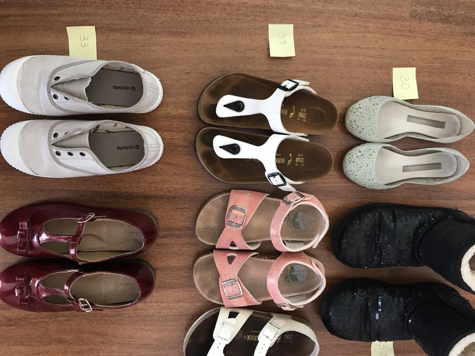 Calçado menina 30,31, 32,33