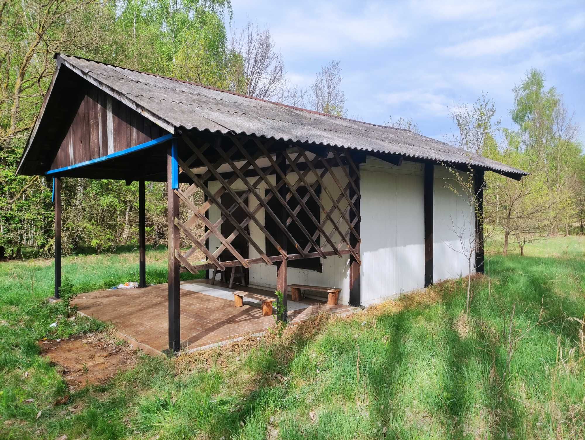 Domek letniskowy do przeniesienia z płyty warstwowej