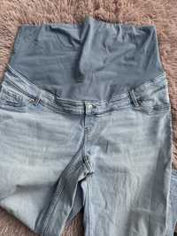 Jeansy  spodnie ciążowe XL H&M
