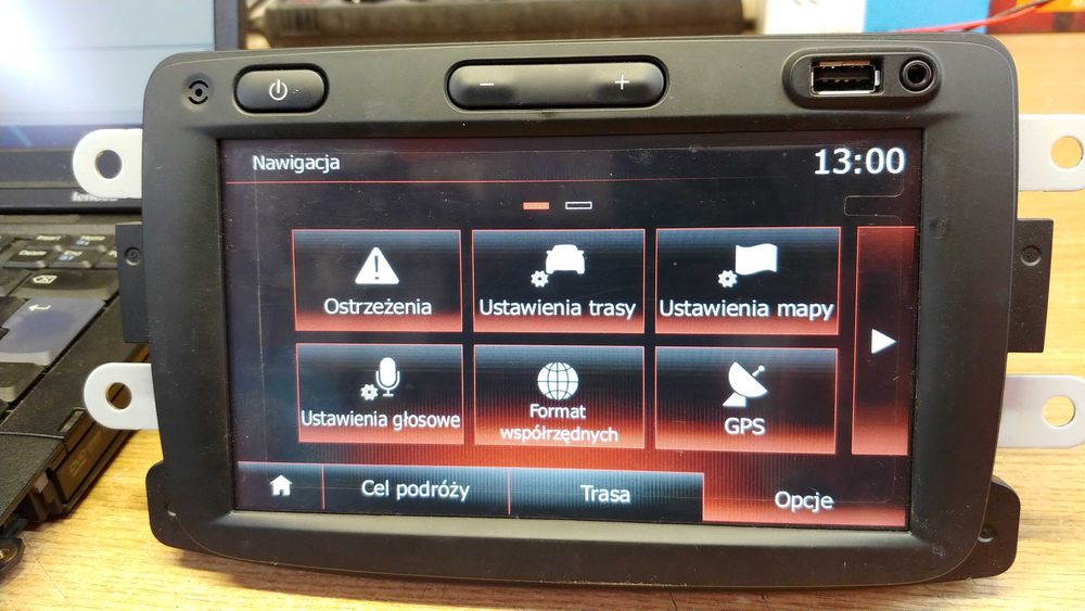 Serwis Dacia Renault  LG Media Nav 2 EVO MN3 System not configured