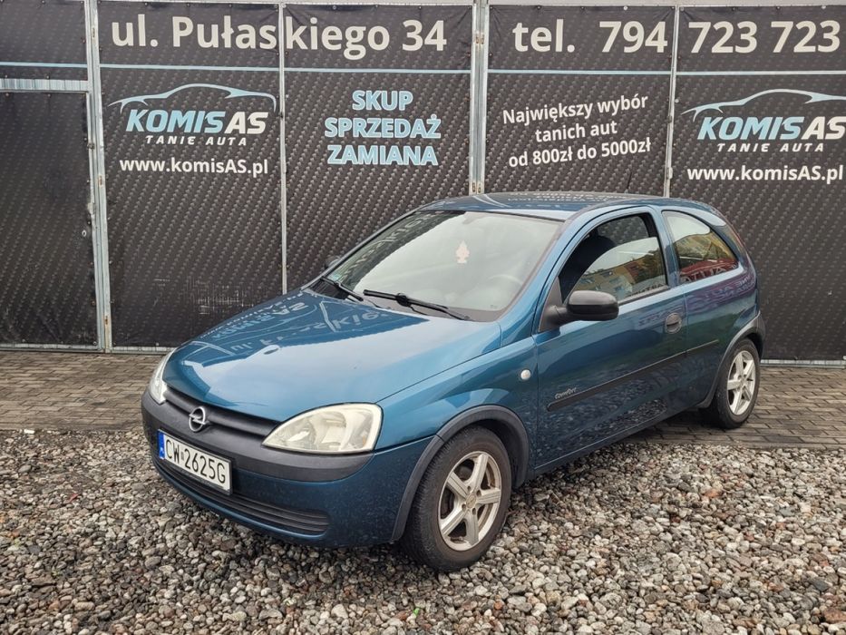 Opel Corsa C 1.0 benzyna * Klimatyzacja Zadbana Elektryka szyb *