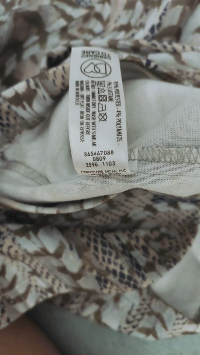 Spódnica mini wysoki stan L/40/12 Dobenhams