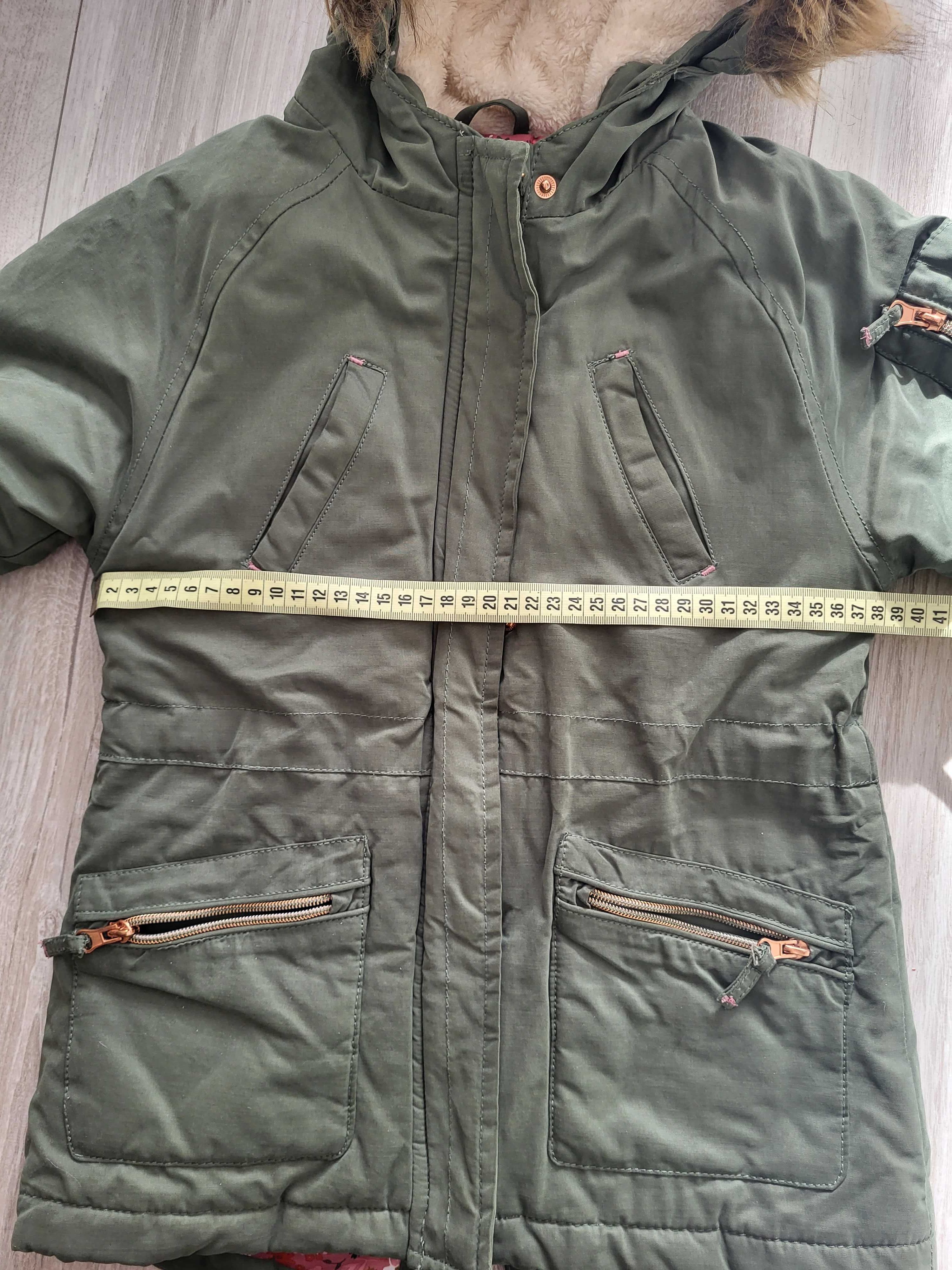 Kurtka parka cool club rozm.122 Khaki