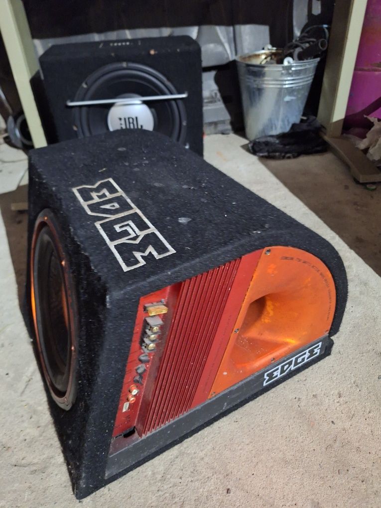 Subwoofer edge ed510a z wzmacniaczem