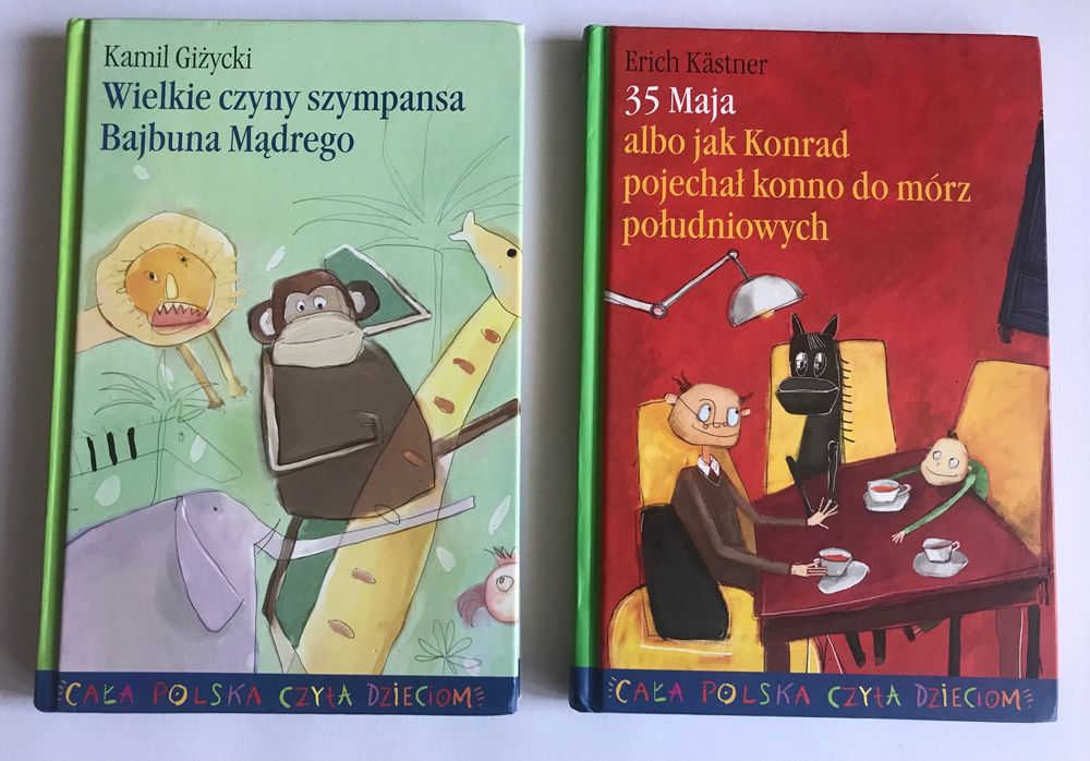 CAŁA POLSKA CZYTA DZIECIOM Wielkie czyny szympansa Bajbuna Mądrego,