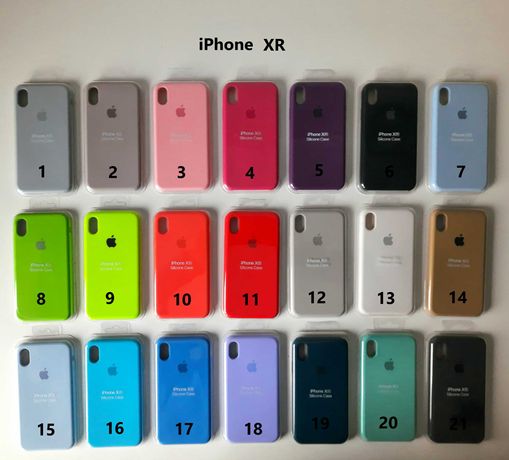 Case Obudowa Silikonowe Etui iPhone 11/ 12/ 12 mini/13/ XS/XR