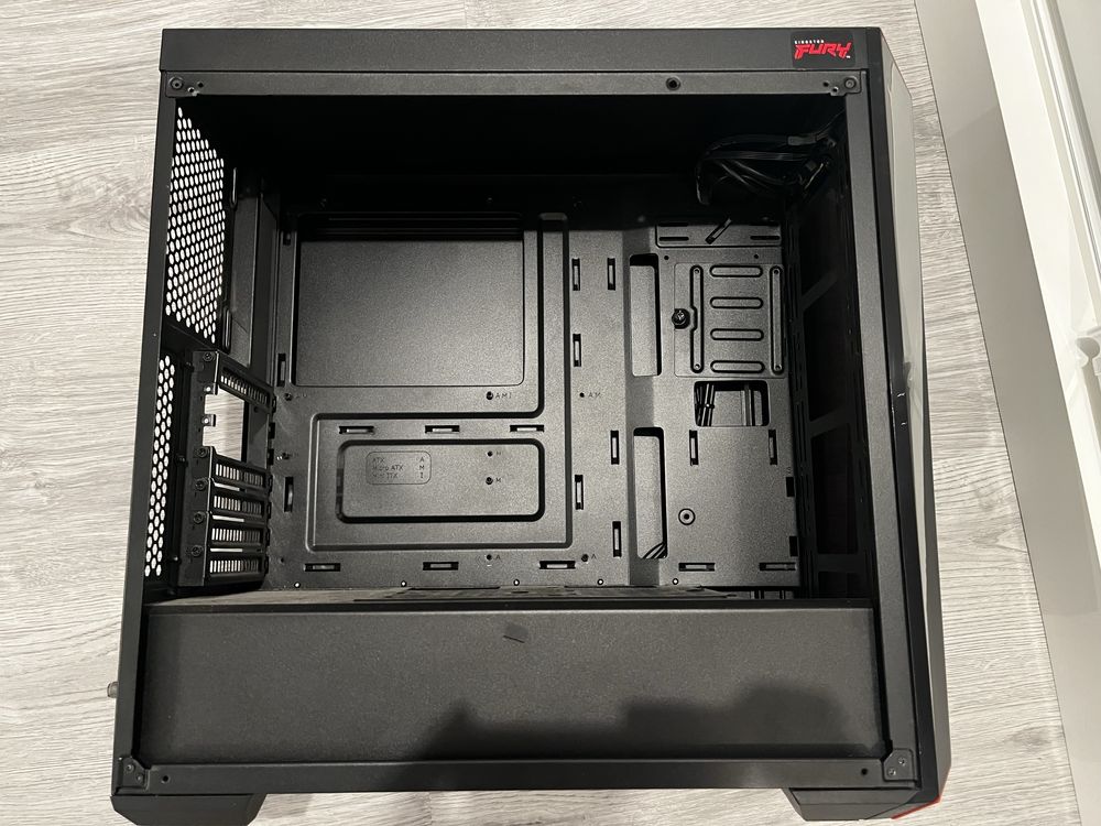 Case Cooler Master ATX com vidro temperado