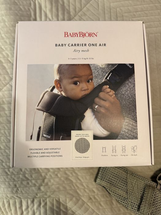 Nosidelko Babybjorn One Air 3D Mesh