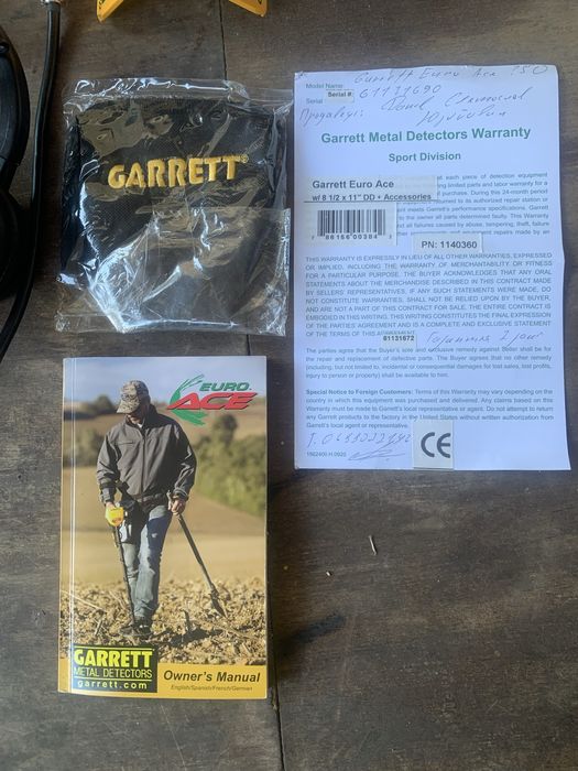 Металлоискатель Garrett Ace350 Euro
