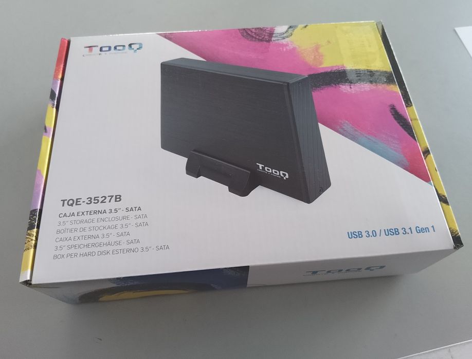Tooq caixa externa disco 3.5" sata