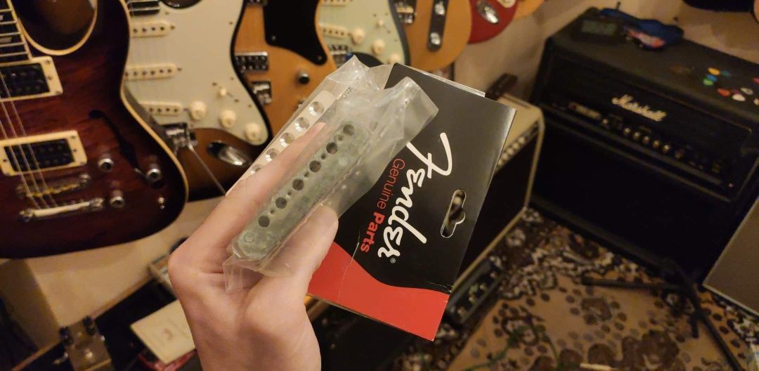 Fender Big Block Stratocaster Chrome bridge бридж 52.5мм