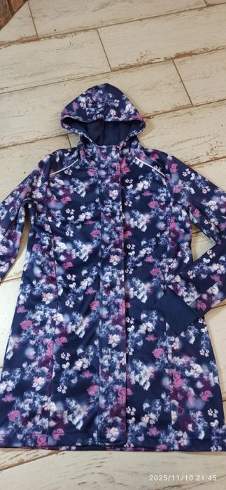 Kurtka płaszczyk parka softshell 158/164 bdb