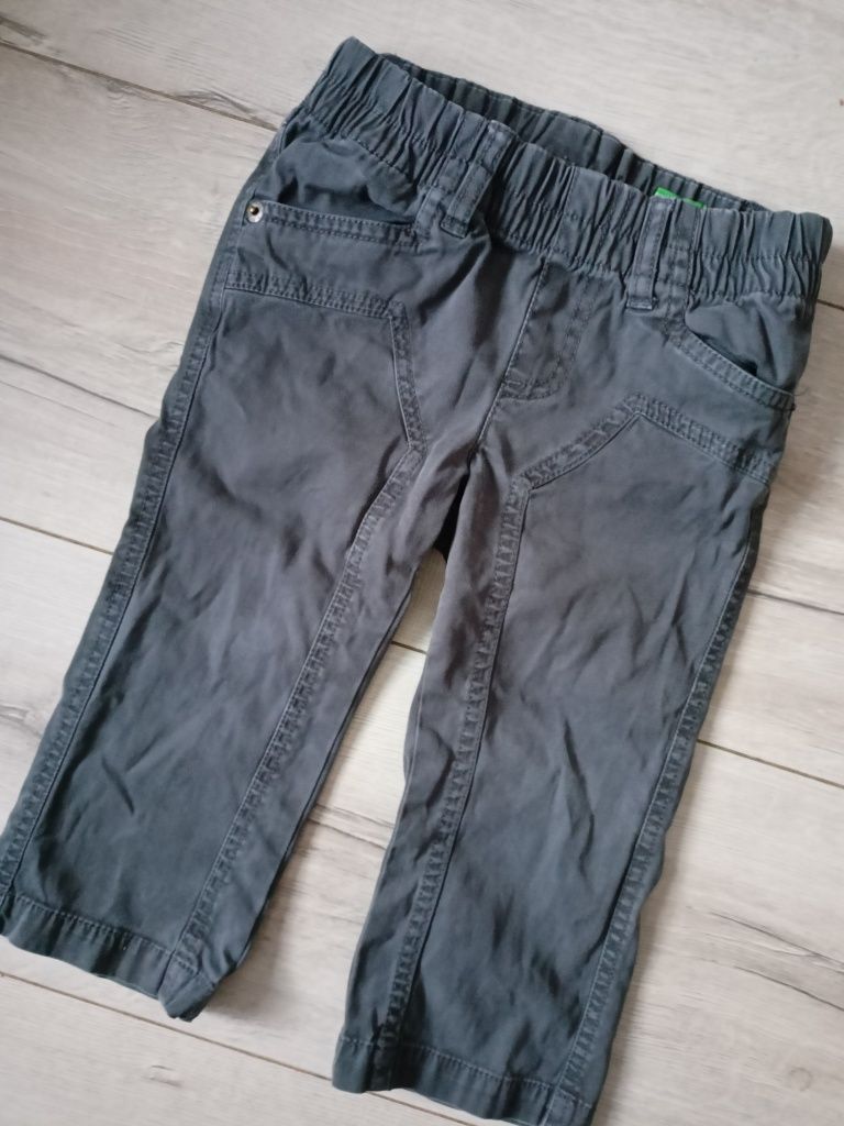 Spodnie Jeans 12-18 miesięcy, ciemno szare. Jak nowe.