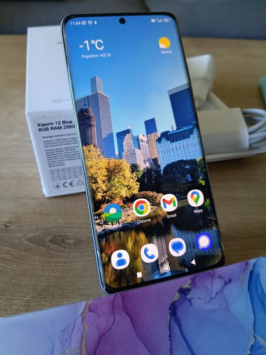 Xiaomi 12 Blue 8gb RAM 256gb ROM