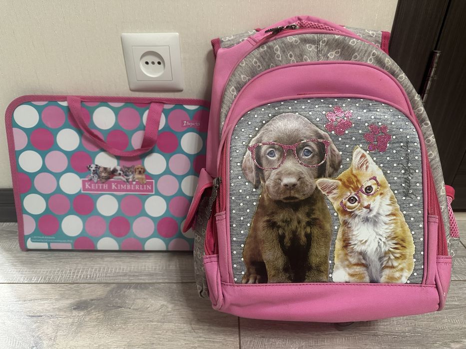 Набір в школу: рукзак + сумка для творчості