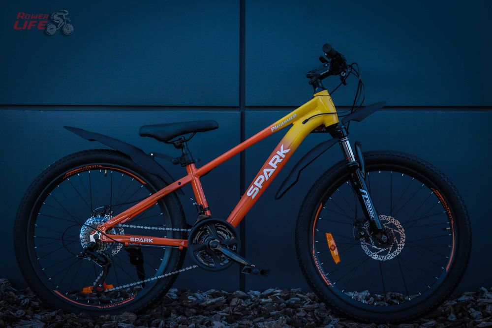 Велосипед SPARK колеса - 24", дитячий підлітковий горний