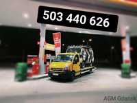 Pomoc drogowa auto holowanie laweta transport aut 24h/7