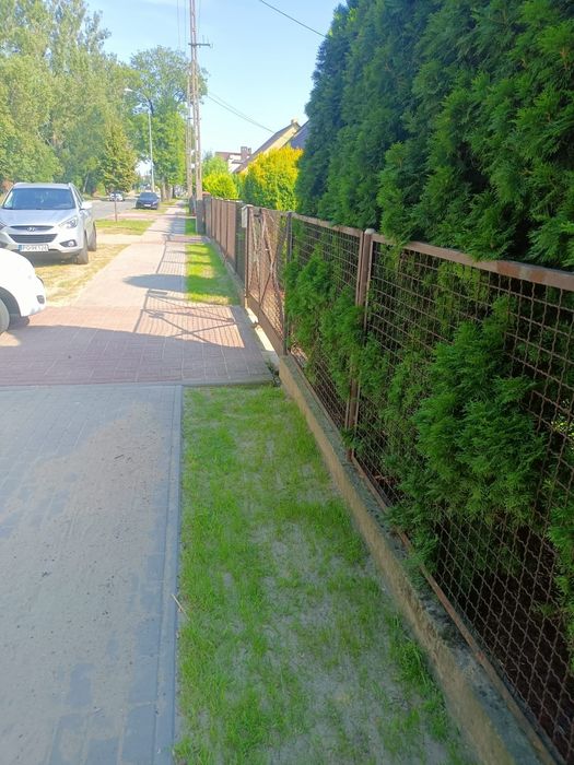 Ogrodzenie/płot z bramą i furtką