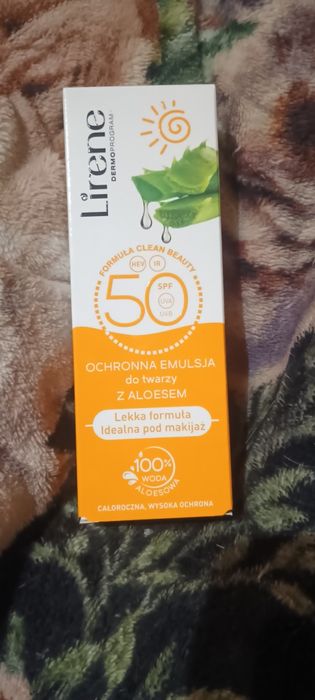 Lirene krem z spf 50 z aloesem