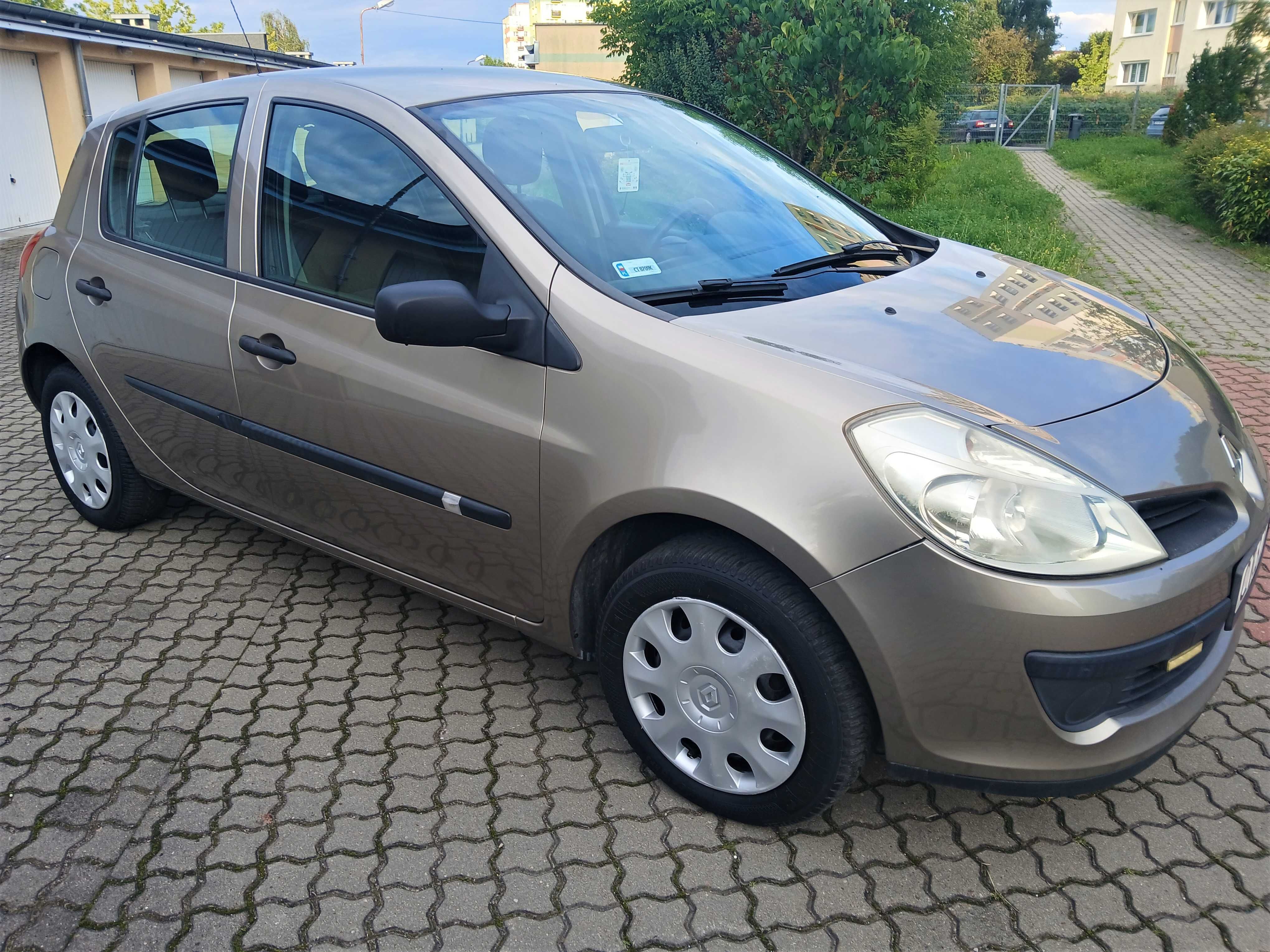 Clio 1.2+GAZ, salon PL, 201tys,km,2008r,klima chłodzi,dofinansowany