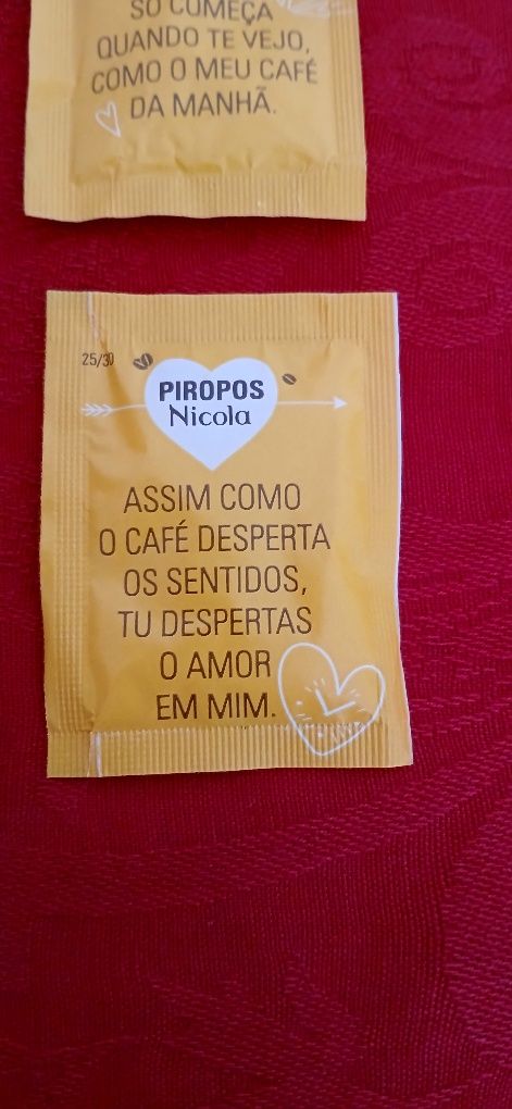 Pacotes de açúcar Nicola