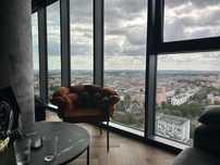 Hanza Tower 21 piętro Piękny widok na całe miasto