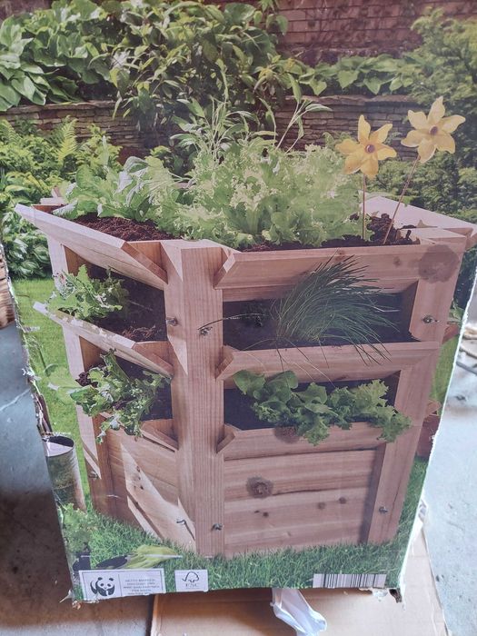 Ogródek drewniany