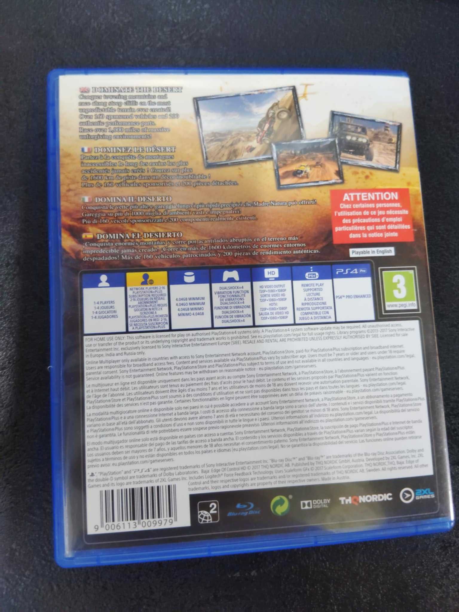 Baja: Edge of Control HD PS4