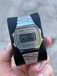 Годинник наручний A168 VINTAGE ICONIC WEM Silver | Часы касіо А159 GA