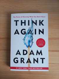 książka "Think Again" Adam Grant