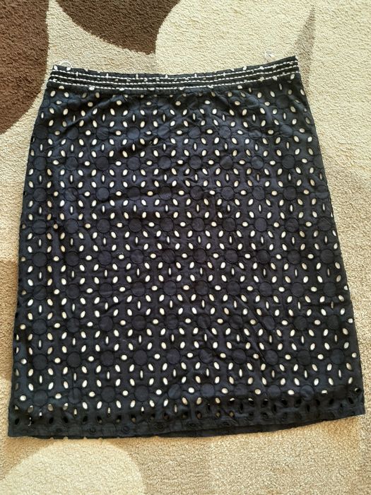 Granatowa spódnica damska