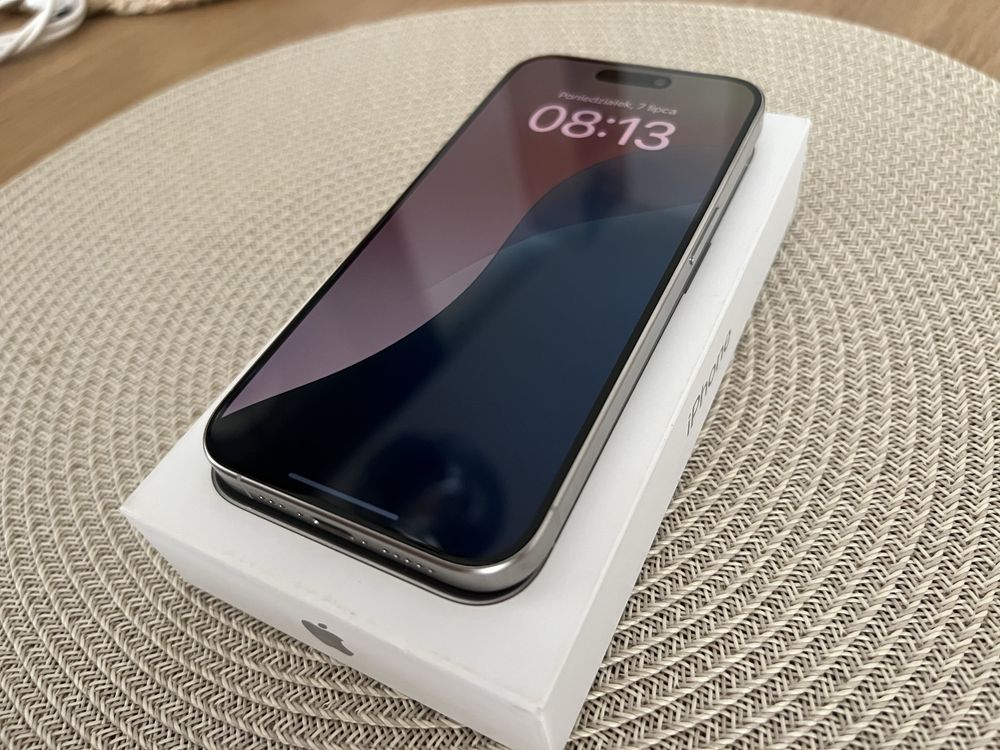Iphone 15PRO 128GB ! Stan Idealny! Jak nowy!