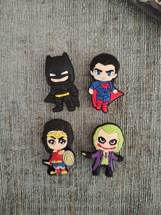 Borrachas Para crocks super herois