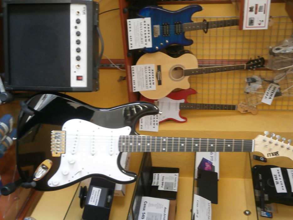 Zestaw Gitarowy MAX Music Black