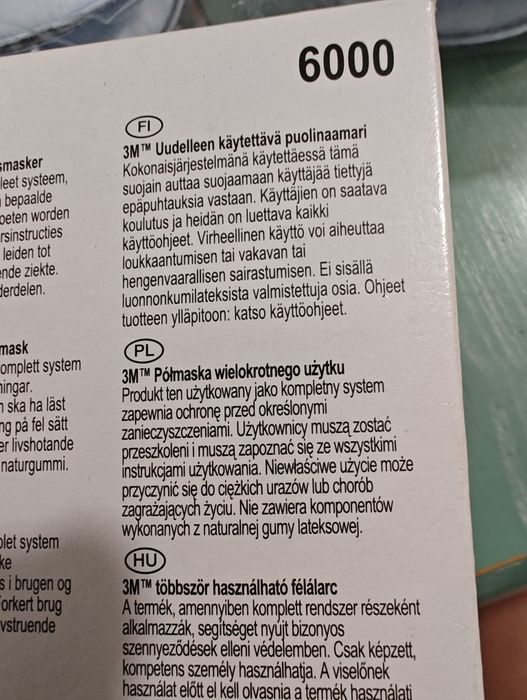 Półmaska wielorazowa 3M