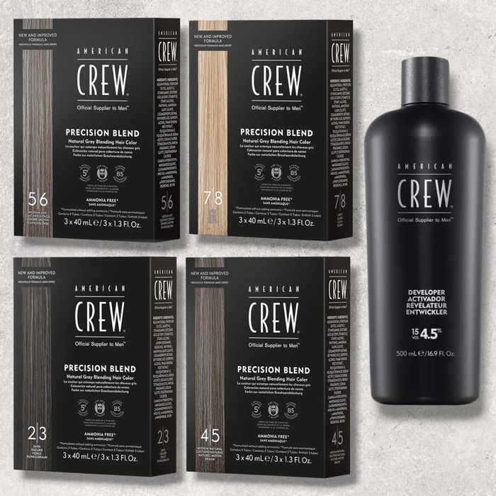 Маскування сивини American Crew Precision Blend 2-3/4-5/5-6/7-8