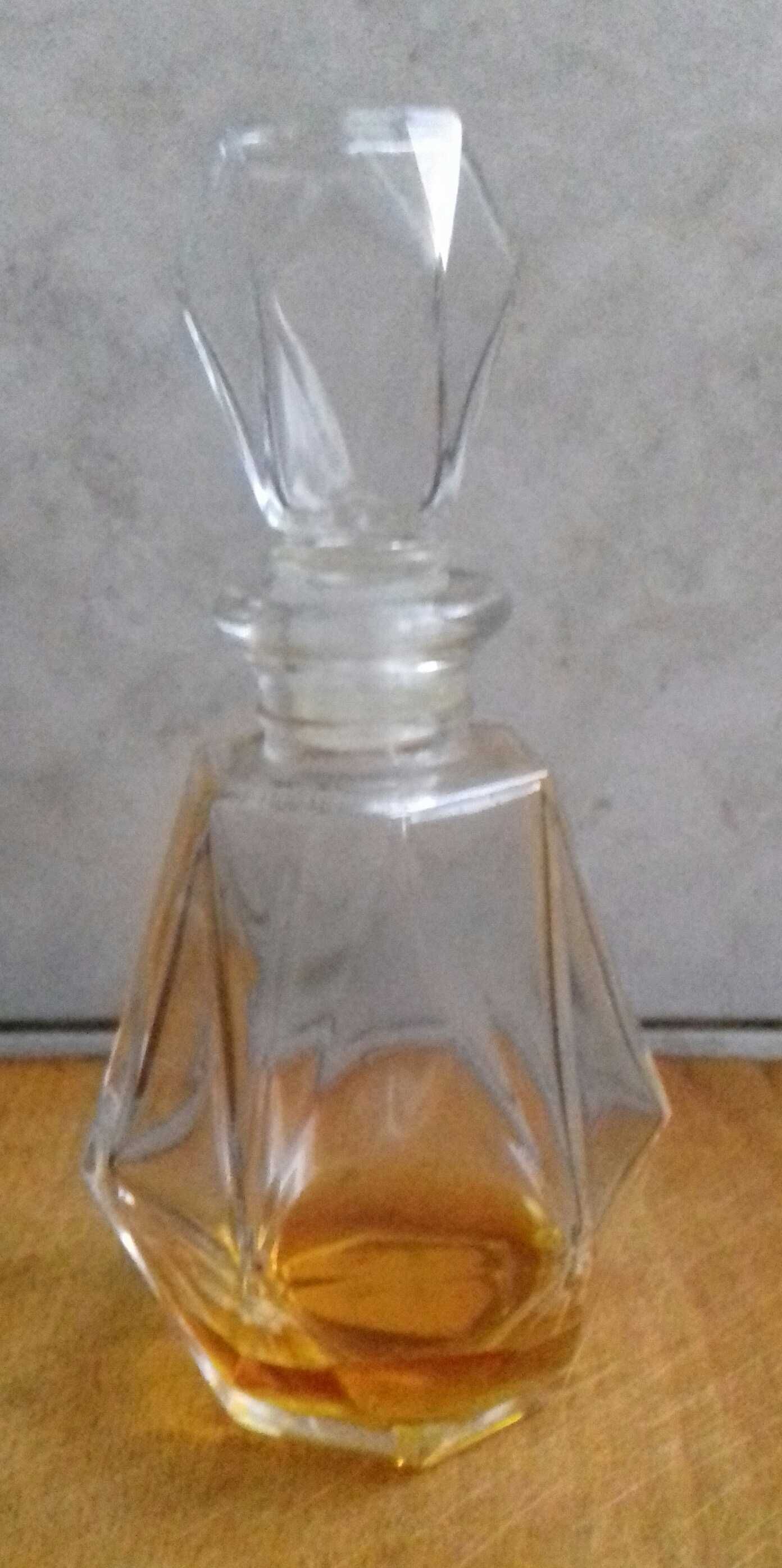 stary szklany flakonik do perfum z korkiem