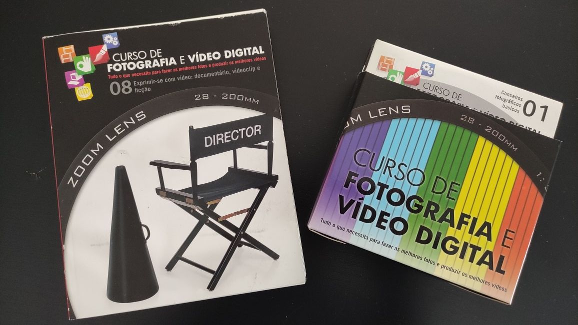 Curso de Fotografia e Vídeo Digital (Livros + CD's)